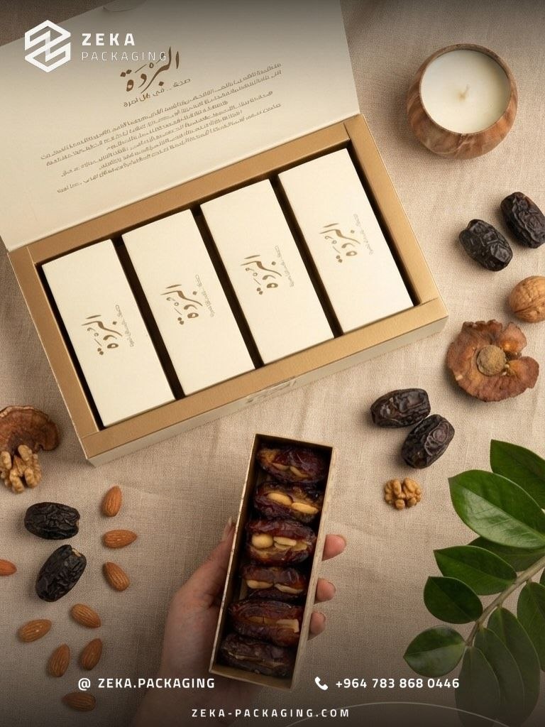 علب أدراج التمور